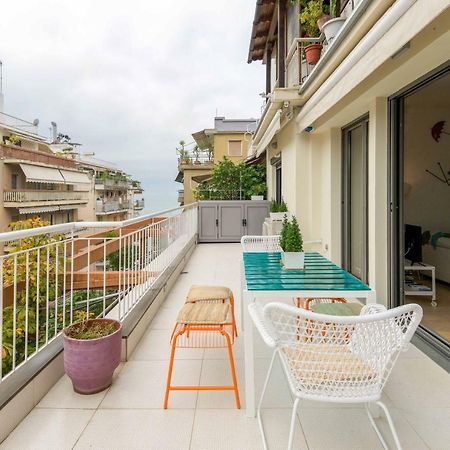 סלוניקי Stylish 3-Bedroom Apartment & Terrace מראה חיצוני תמונה